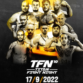 Read more about the article Titan Fight Night 10 sa blíži: Štartovka bude nabitá, lístky sú už v predpredaji